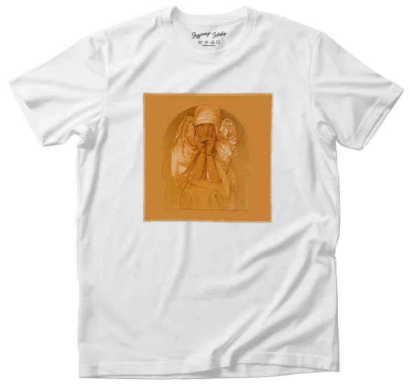 Koszulka z naszywką Portret córki Artysty – Jarosławy Alfons Mucha