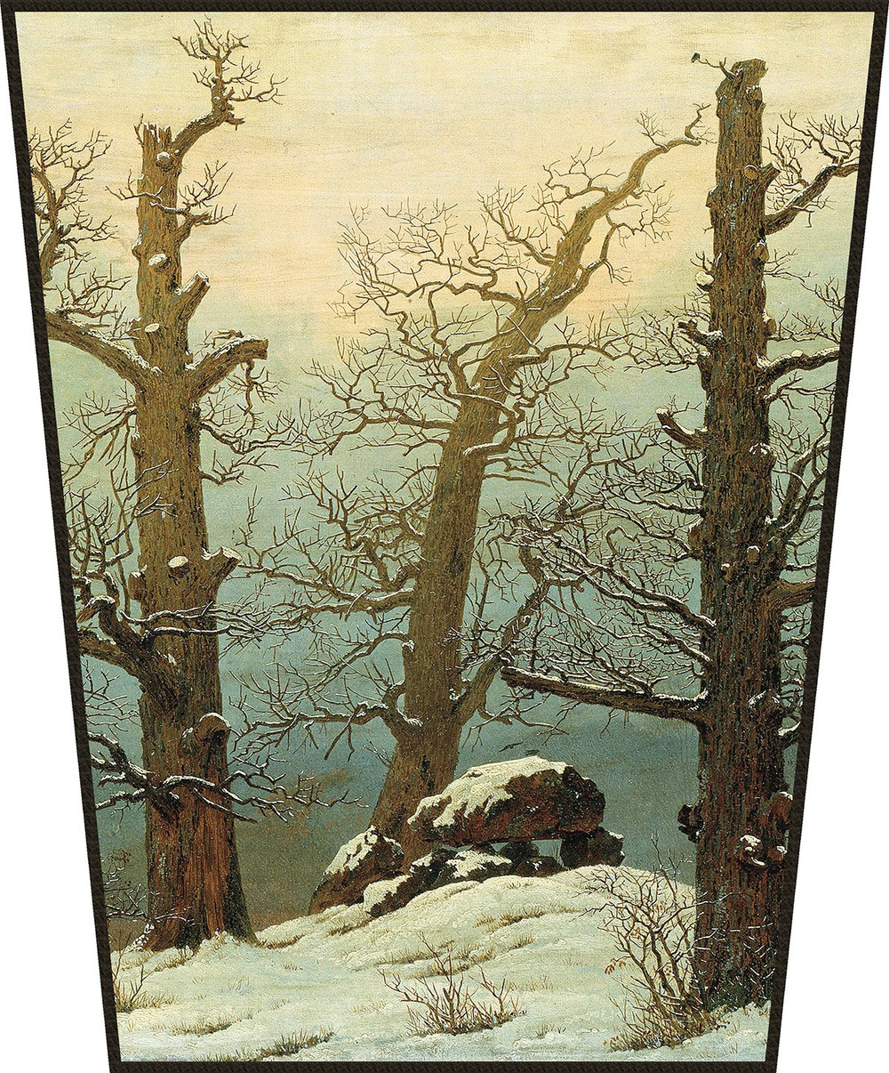 Ekran Dolmen w śniegu Caspar David Friedrich