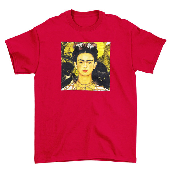 Koszulka z naszywką Frida Kahlo