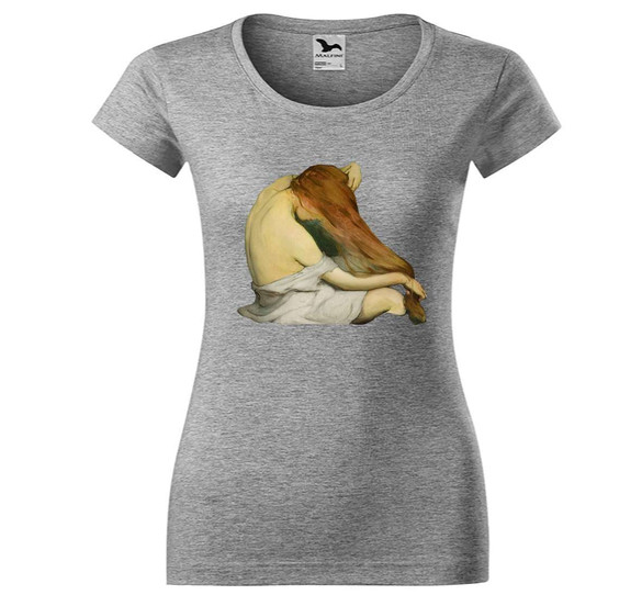 Bluzka damska Czesząca się Władysław Ślewiński