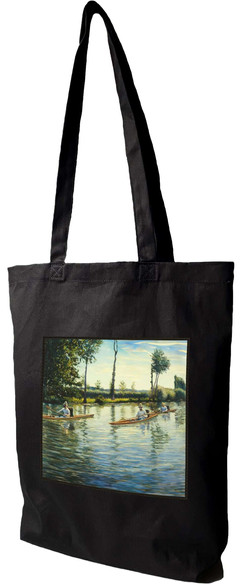 Torba z naszywką Rejs łodzią na rzece Yerres Gustave Caillebotte