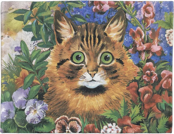 Podkładka na stół Studium kota Louis Wain