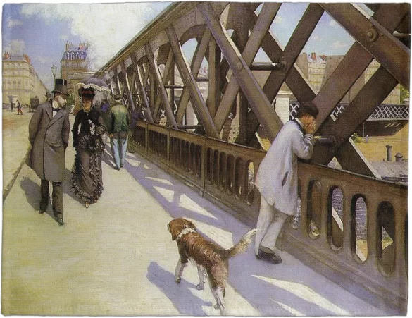 Podkładka na stół Most Europy Gustave Caillebotte