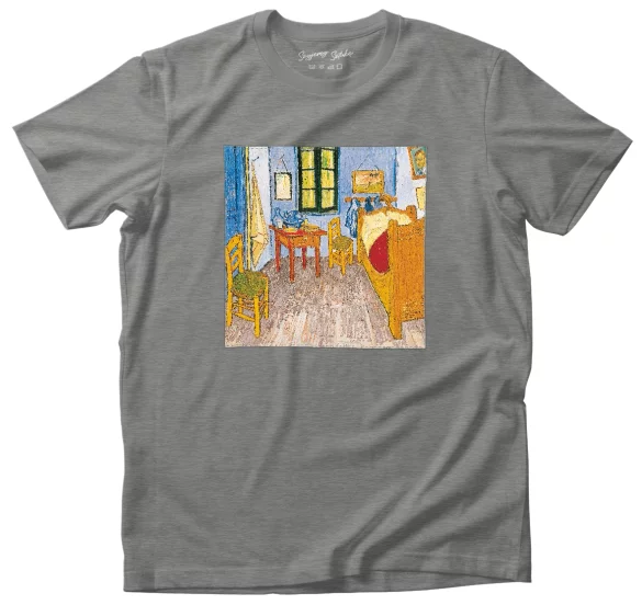 Koszulka z naszywką Pokój van Gogha w Arles (III) Vincent Van Gogh