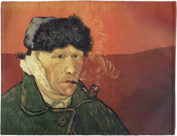 Podkładka na stół Autoportret z zabandażowanym uchem Vincent Van Gogh