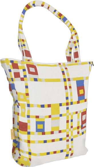 Torba na ramię shopper Broadway Boogie Woogie Piet Mondrian