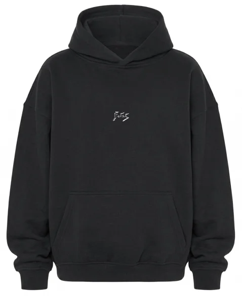 Bluza oversize Pejzaż zimowy z rzeką i ptakiem Julian Fałat