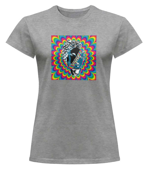 Bluzka damska z naszywką Psychodelic Athena