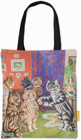 Torba na ramię Herbata dla kota Louis Wain