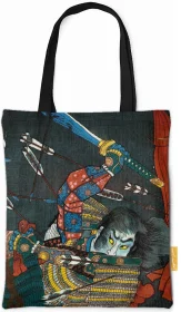 Torba na ramię Bitwa pod Shijō Nawate Utagawa Kuniyoshi