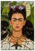 Magnes Autoportret z cierniowym naszyjnikiem i kolibrem Frida Kahlo