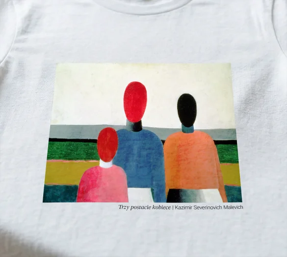 Bluzka damska Trzy postacie kobiece Kazimir Severinovich Malevich