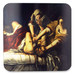 Podkładka pod kubek Judyta odcinająca głowę Holofernesowi Artemisia Gentileschi