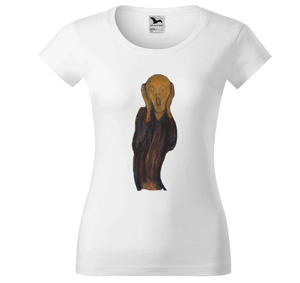 Bluzka damska Krzyk Edvard Munch