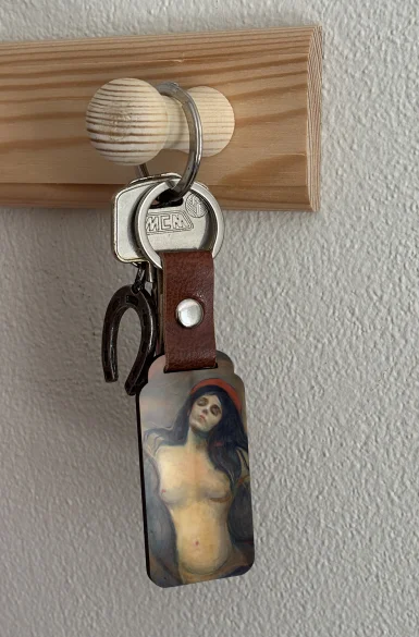 Brelok Madonna Edvard Munch