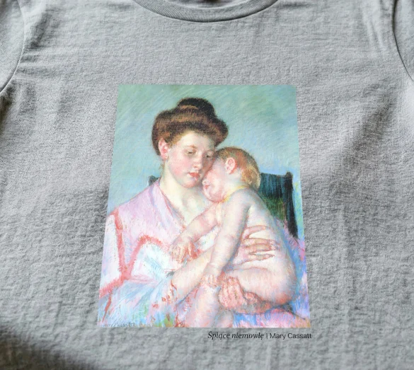 Bluzka damska Śpiące niemowlę Mary Cassatt