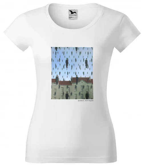 Bluzka damska Spadanie René Magritte