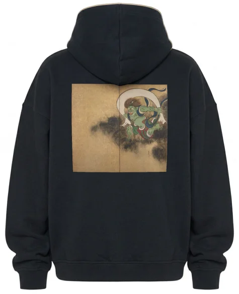 Bluza oversize Bóg Wiatru Ogata Korin
