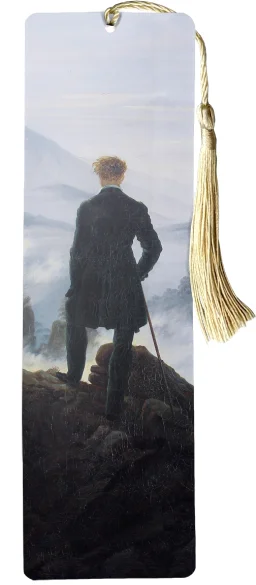 Zakładka do książki Wędrowiec nad morzem mgły Caspar David Friedrich