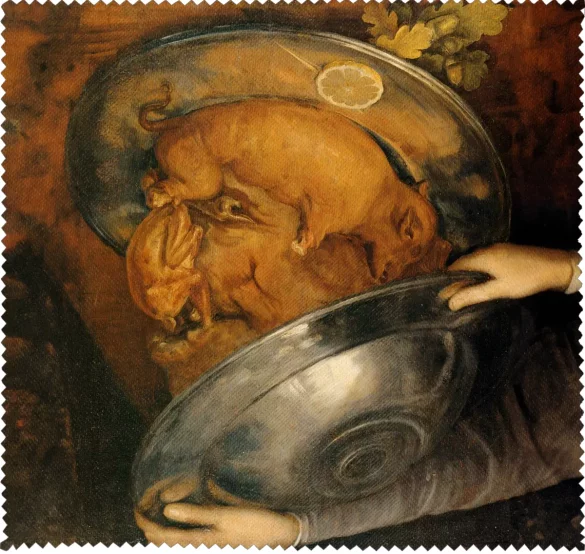 Ściereczka do okularów Kucharz Giuseppe Arcimboldo