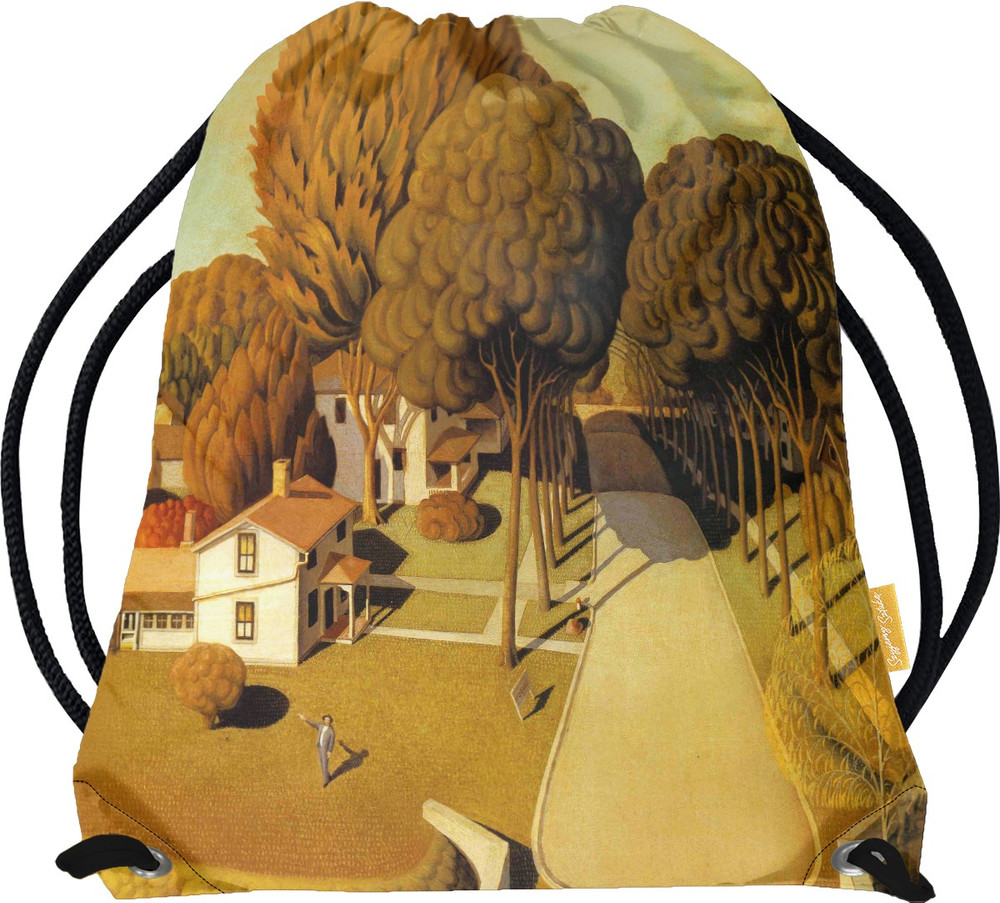 Worek The Birthplace of Herbert Hoover Grant Wood