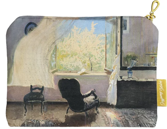 Kosmetyczka mini Wnętrze pracowni artysty Leon Wyczółkowski