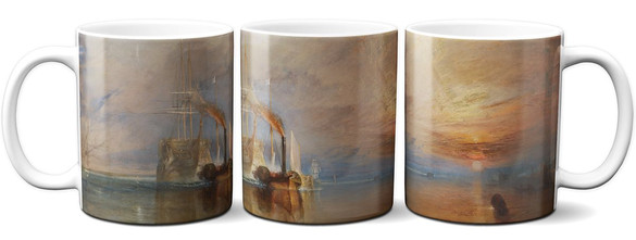 Kubek Ostatnia droga Temeraire’a William Turner