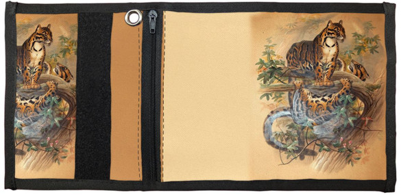 Portfel The Clouded Tiger Joseph Wolf