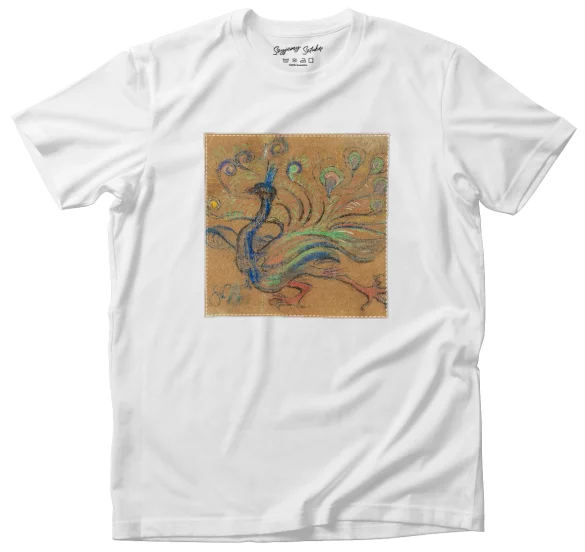 Koszulka z naszywką Paw Stanisław Wyspiański