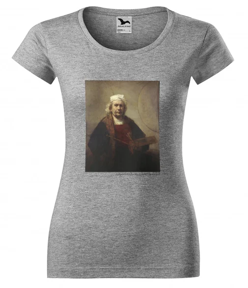 Bluzka damska Autoportret z dwoma kołami Rembrandt