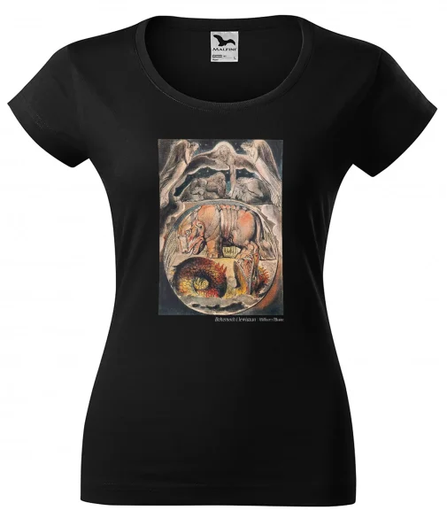 Bluzka damska Behemoth i lewiatan William Blake