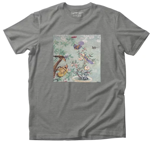 Koszulka z naszywką A Yellow Shafted Flicker James Audubon