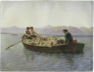 Podkładka na stół Zmiana pastwiska Rosa Bonheur