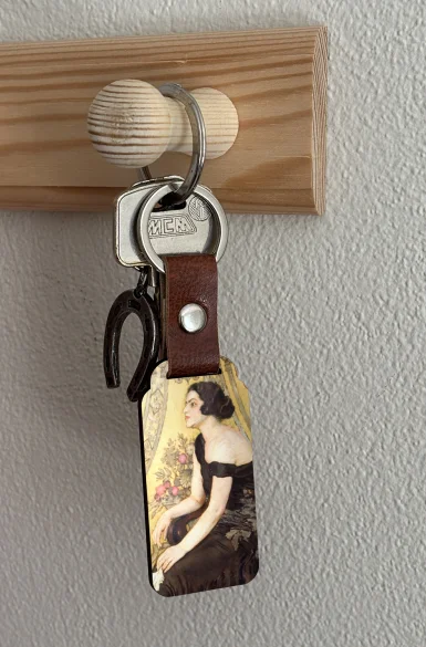 Brelok Róża Saronu Józef Mehoffer