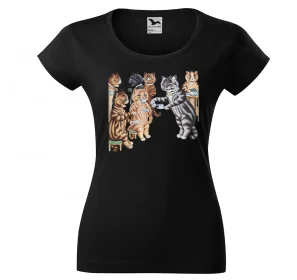 Bluzka damska Herbata dla kota Louis Wain