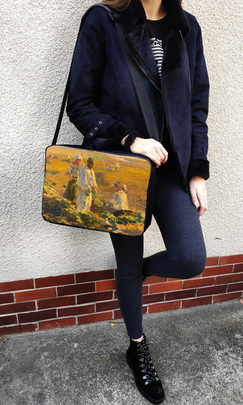 Torba na ramię Kopanie buraków Leon Wyczółkowski