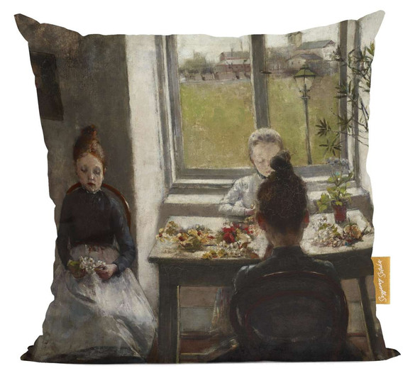 Poduszka Kwiaciarki Olga Boznańska