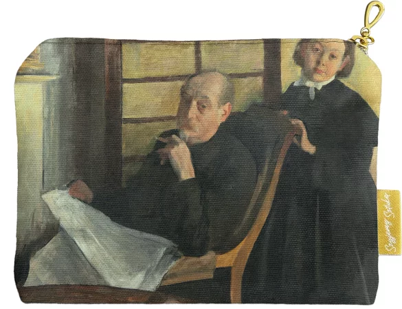 Kosmetyczka mini Henri Degas i jego siostrzenica Lucie Degas Edgar Degas