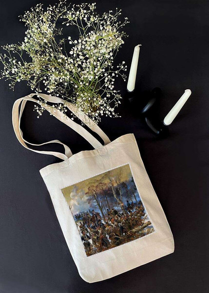 Torba z naszywką Olszynka Grochowska Wojciech Kossak