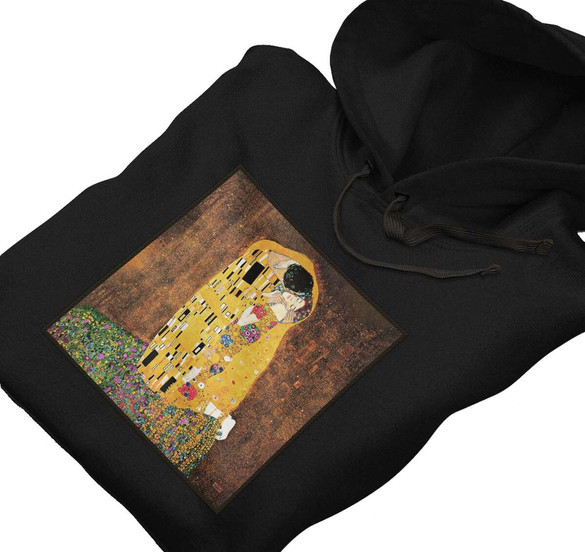 Bluza z naszywką Pocałunek Gustav Klimt