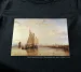 Koszulka z nadrukiem Statek pasażerski Dort z Rotterdamu bez wiatru William Turner