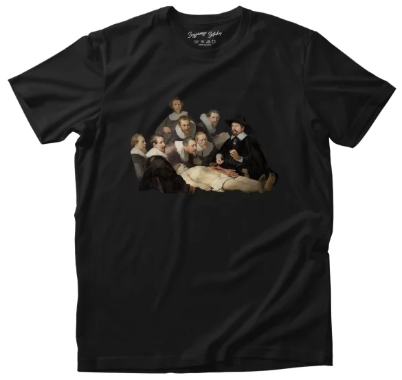 Koszulka Lekcja anatomii doktora Tulpa Rembrandt