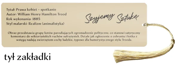 Zakładka do książki Prawa kobiet - spotkanie William Henry Hamilton Trood