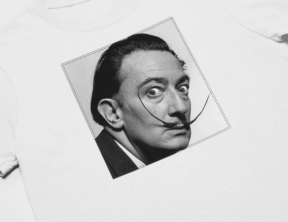 Bluzka damska z naszywką Salvador Dali