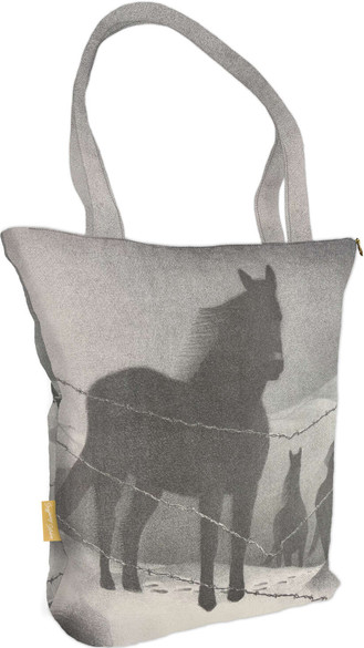 Torba na ramię shopper February Grant Wood