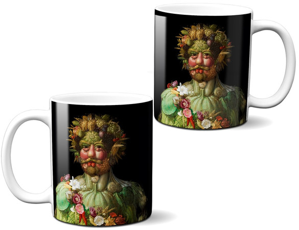 Kubek Portret Rudolfa II Giuseppe Arcimboldo