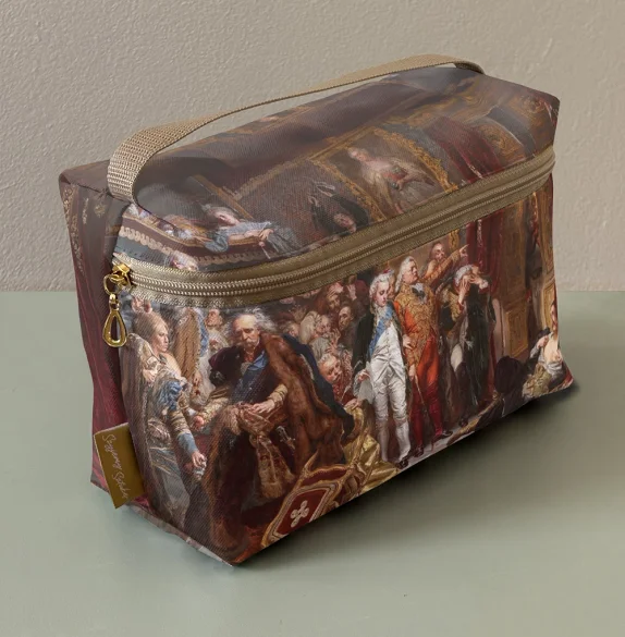Kosmetyczka kuferek Rejtan - Upadek Polski Jan Matejko