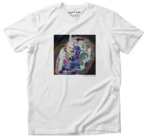 Koszulka z nadrukiem Dziewica Gustav Klimt