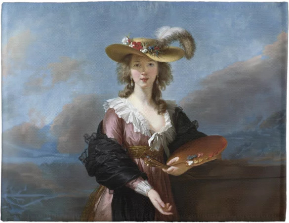 Podkładka na stół Autoportret w słomkowym kapeluszu Élisabeth Vigée-Lebrun