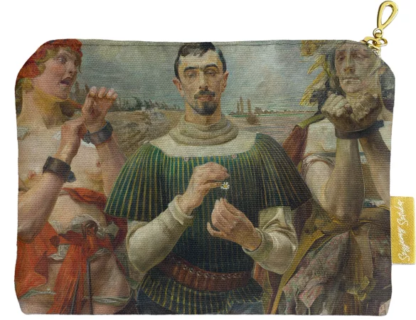 Kosmetyczka mini Hamlet polski - Portret Aleksandra Wielopolskiego Jacek Malczewski